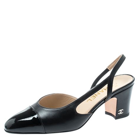 cap toe shoes chanel|chanel ladies high heel shoes.